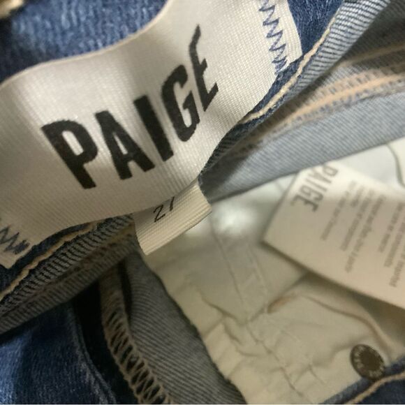 PAIGE High Rise Laurel Canyon Flare Jeans size 27 - Picture 8 of 8